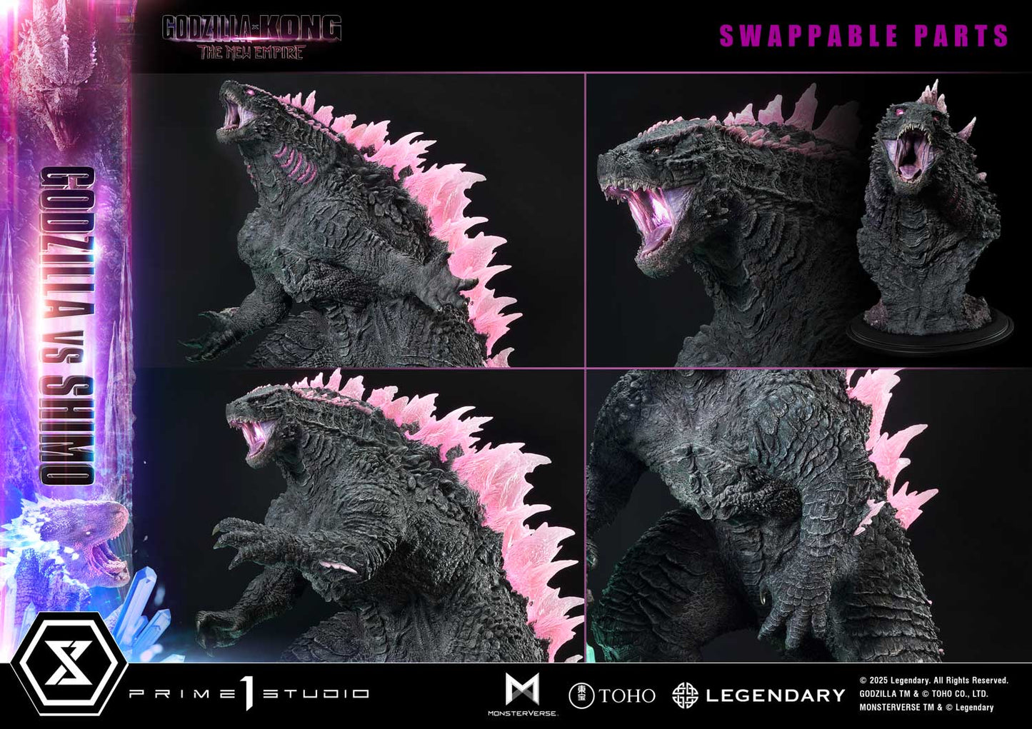 Godzilla Vs Shimo (Bonus Version) Statue von Prime1 Studios