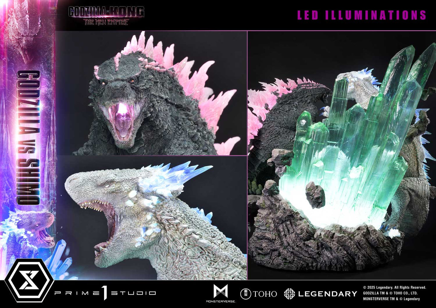 Godzilla Vs Shimo (Bonus Version) Statue von Prime1 Studios