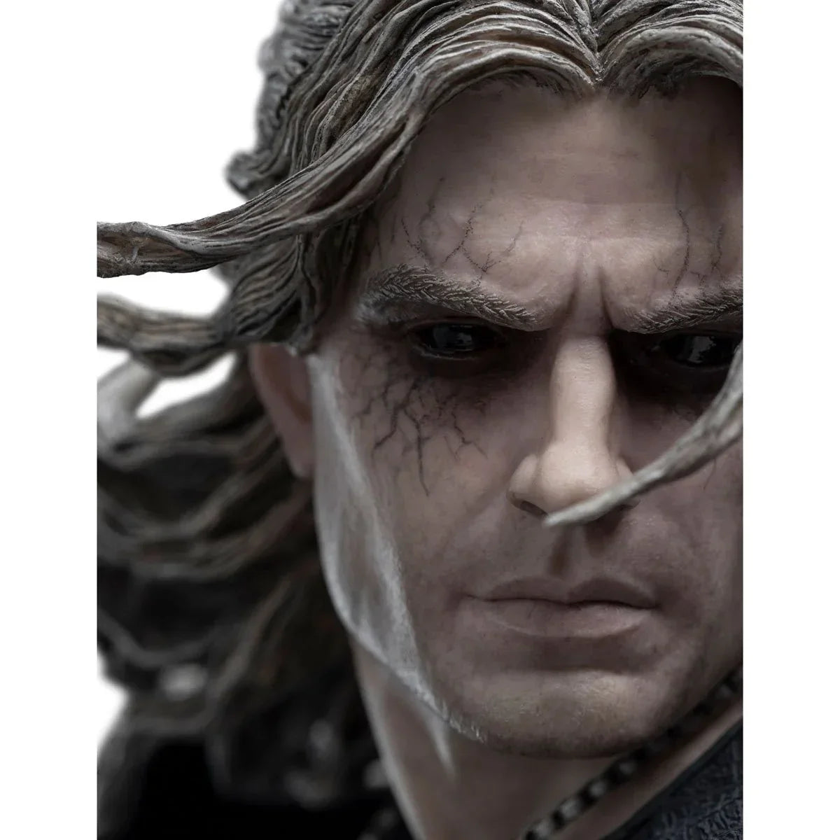 Die Witcher Geralt Die Weiße Wolf Statue von Weta