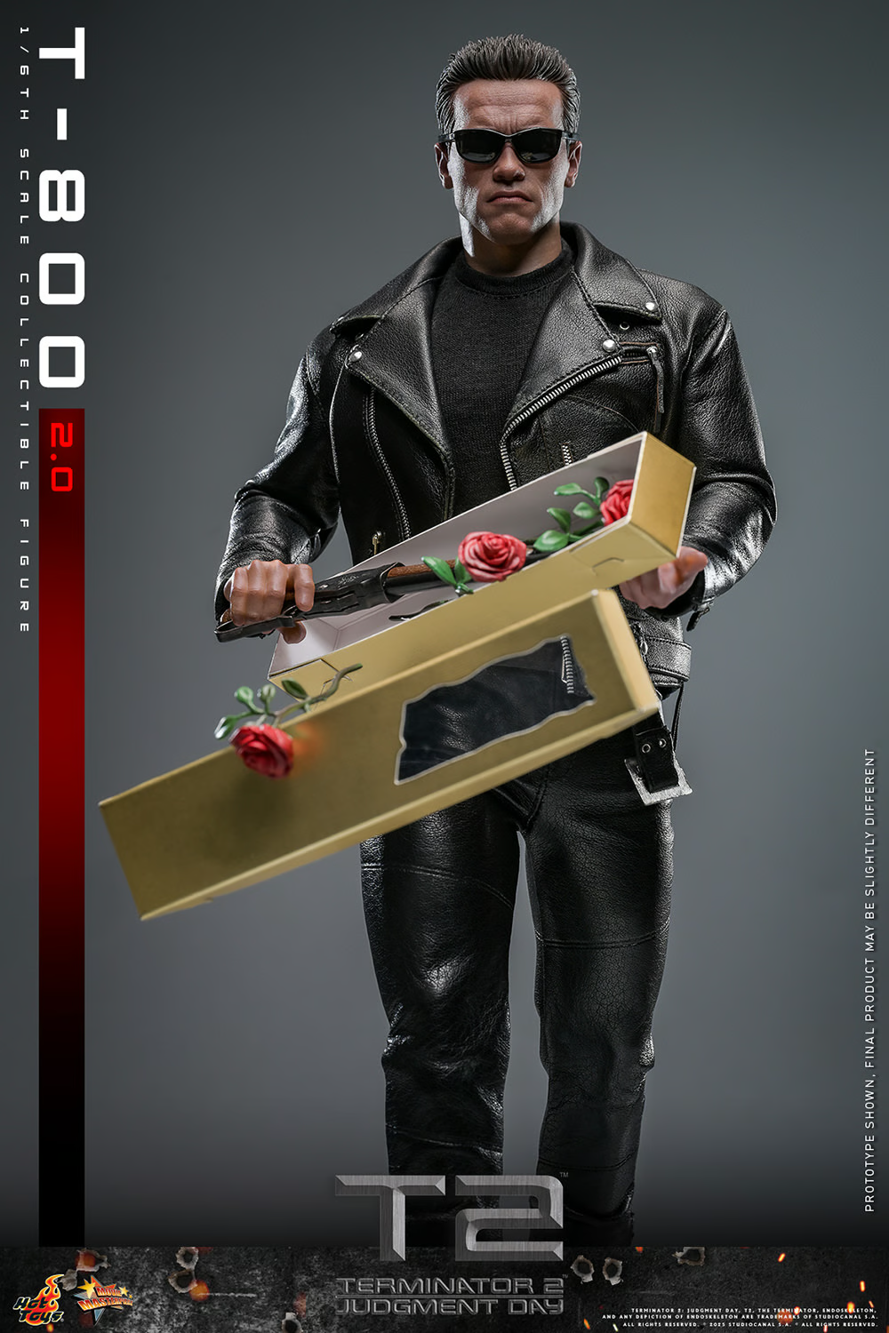 T-800 (2.0) Sixth Scale Figure von Hot Toys