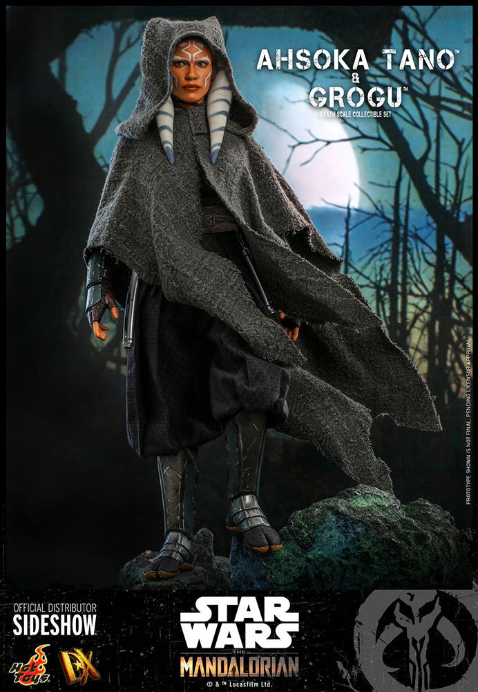 Star Wars: The Mandalorian Ahsoka Tano und Grogu Set von Hot Toys