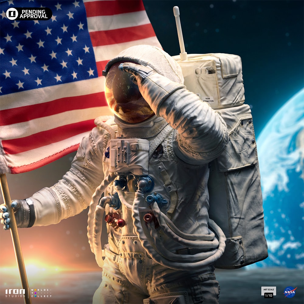 Apollo 11 Astronaut 1/10 Statue von Iron Studios
