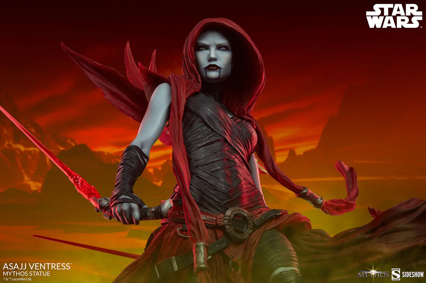 ASAJJ VENTRESS MYTHOS Statue von Sideshow Collectibles