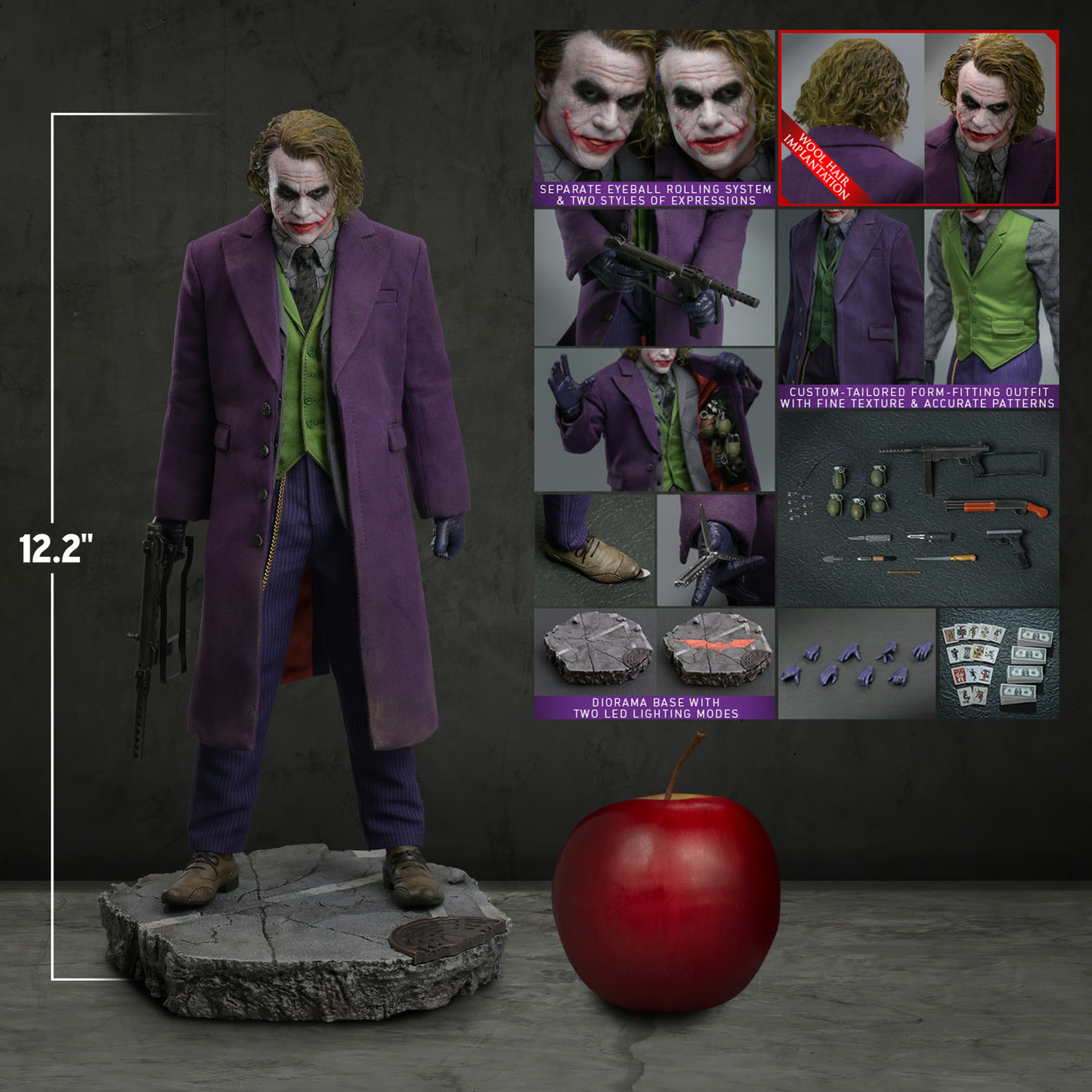 Der Joker (Artisan Edition) Sechste Maßstab Figur von Hot Toys