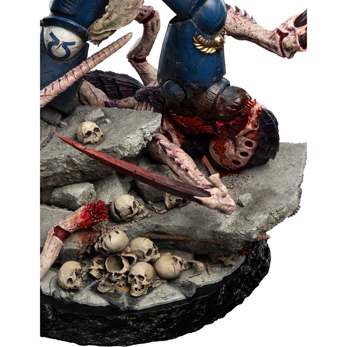 Warhammer 40k Lieutenant Titus Limited Edition Statue von Weta