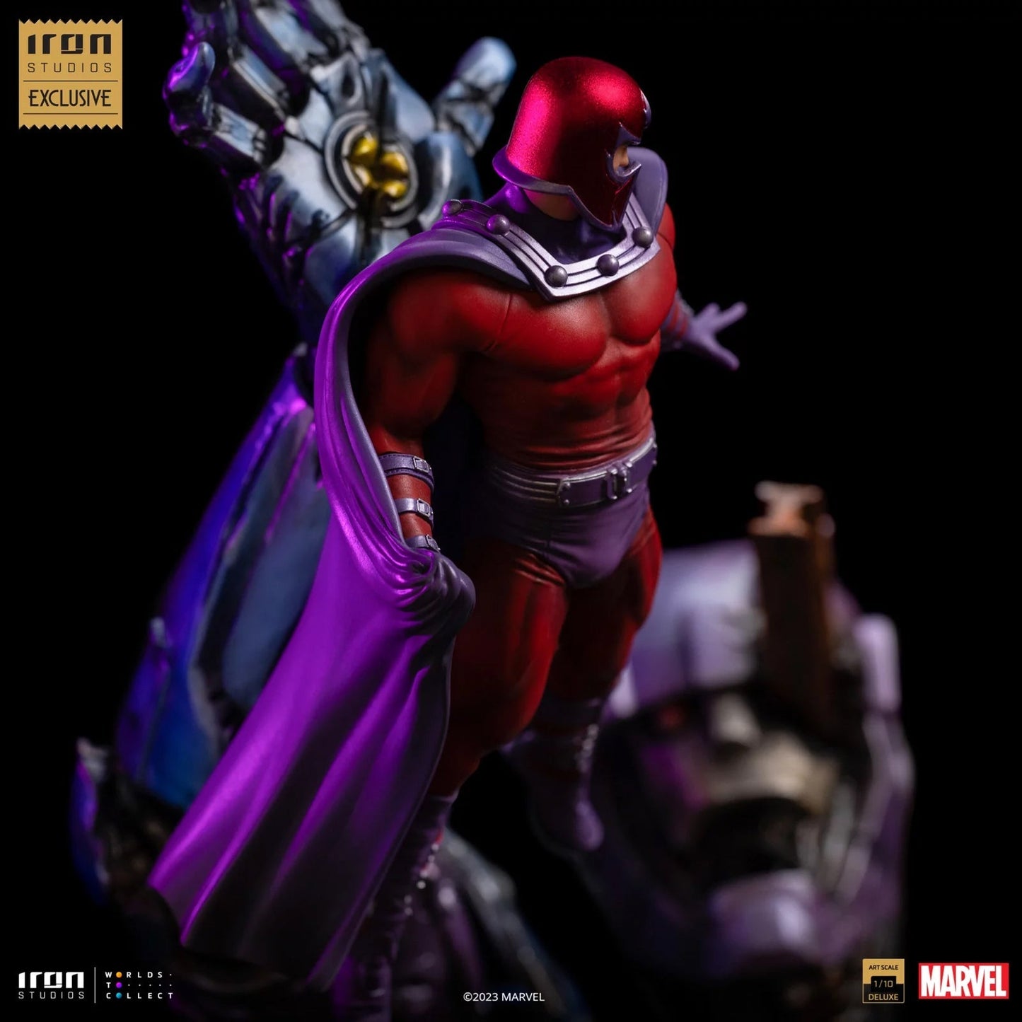 Magneto vs Sentinel CCXP Exklusive 1/10 Maßstab Diorama von Iron Studios