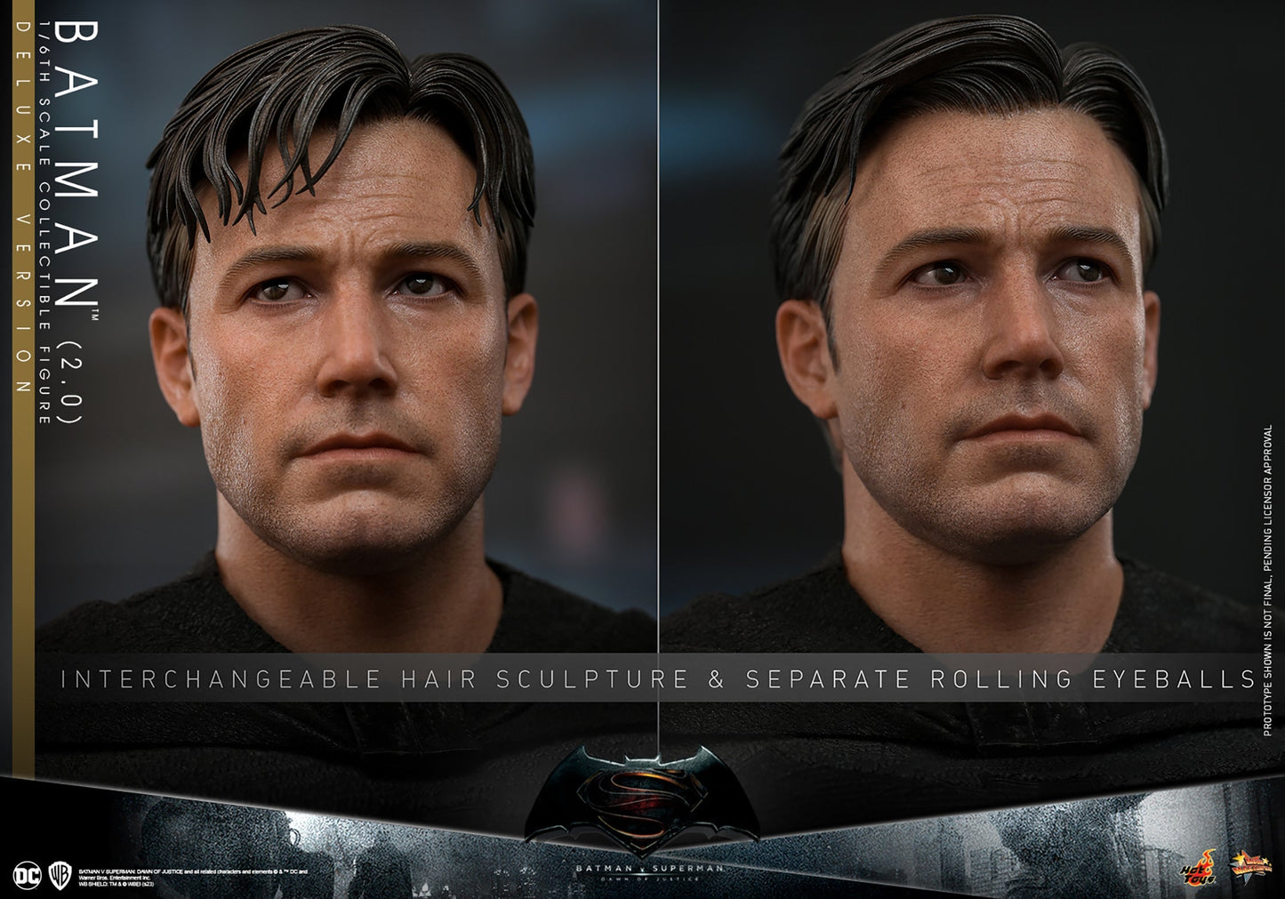 BATMAN (2.0) Sixth Scale (DELUXE VERSION) Figur von Hot Toys