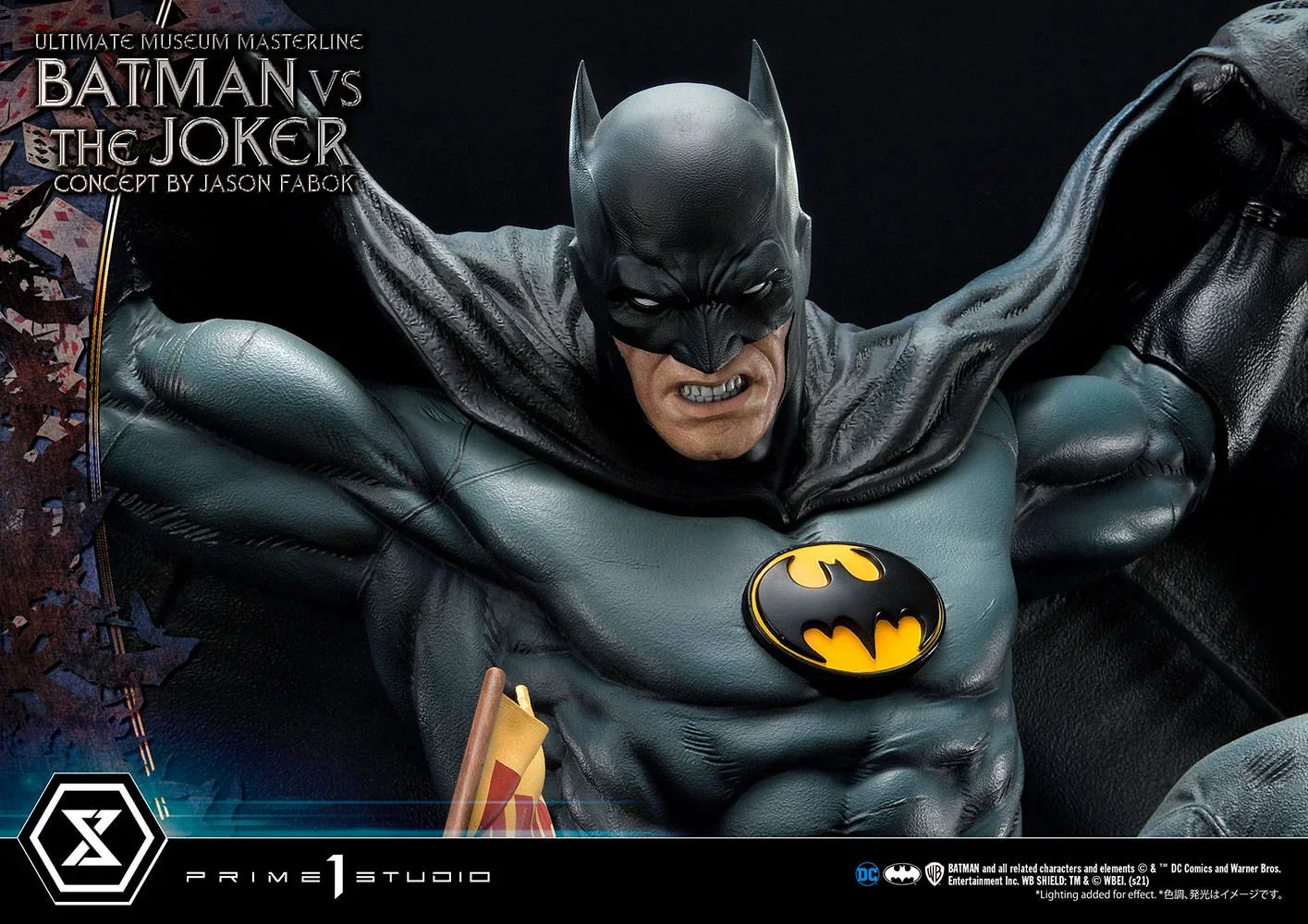 BATMAN GEGEN DEN JOKER (DELUXE VERSION) 1:3 Maßstab Statue von Prime 1 Studio