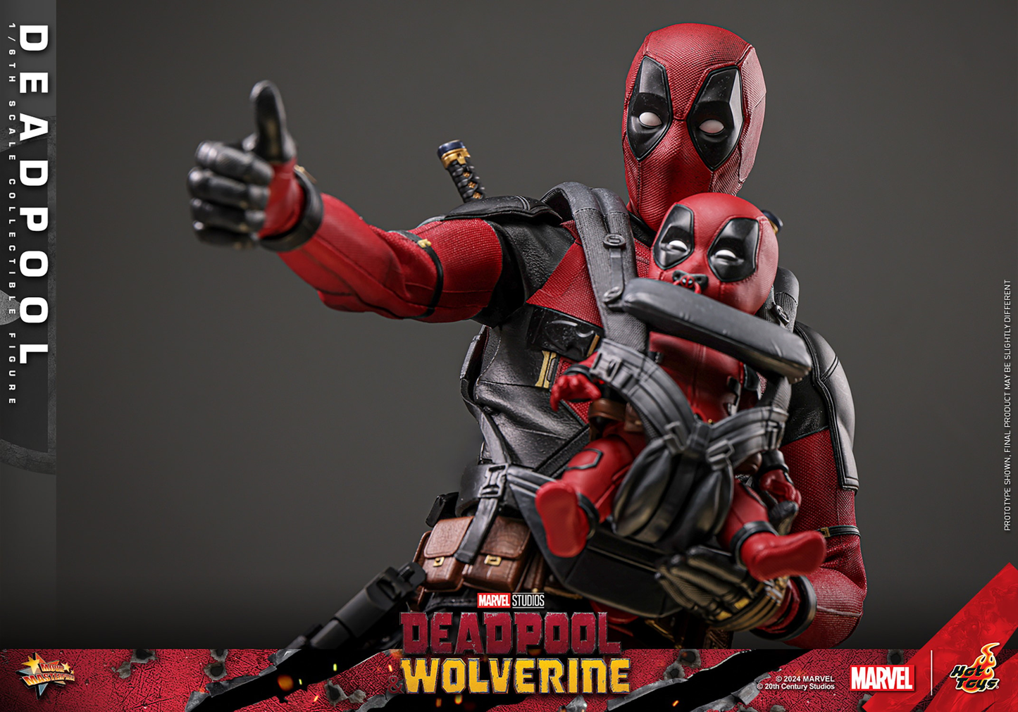 DEADPOOL Sechster Maßstab Figur von Hot Toys