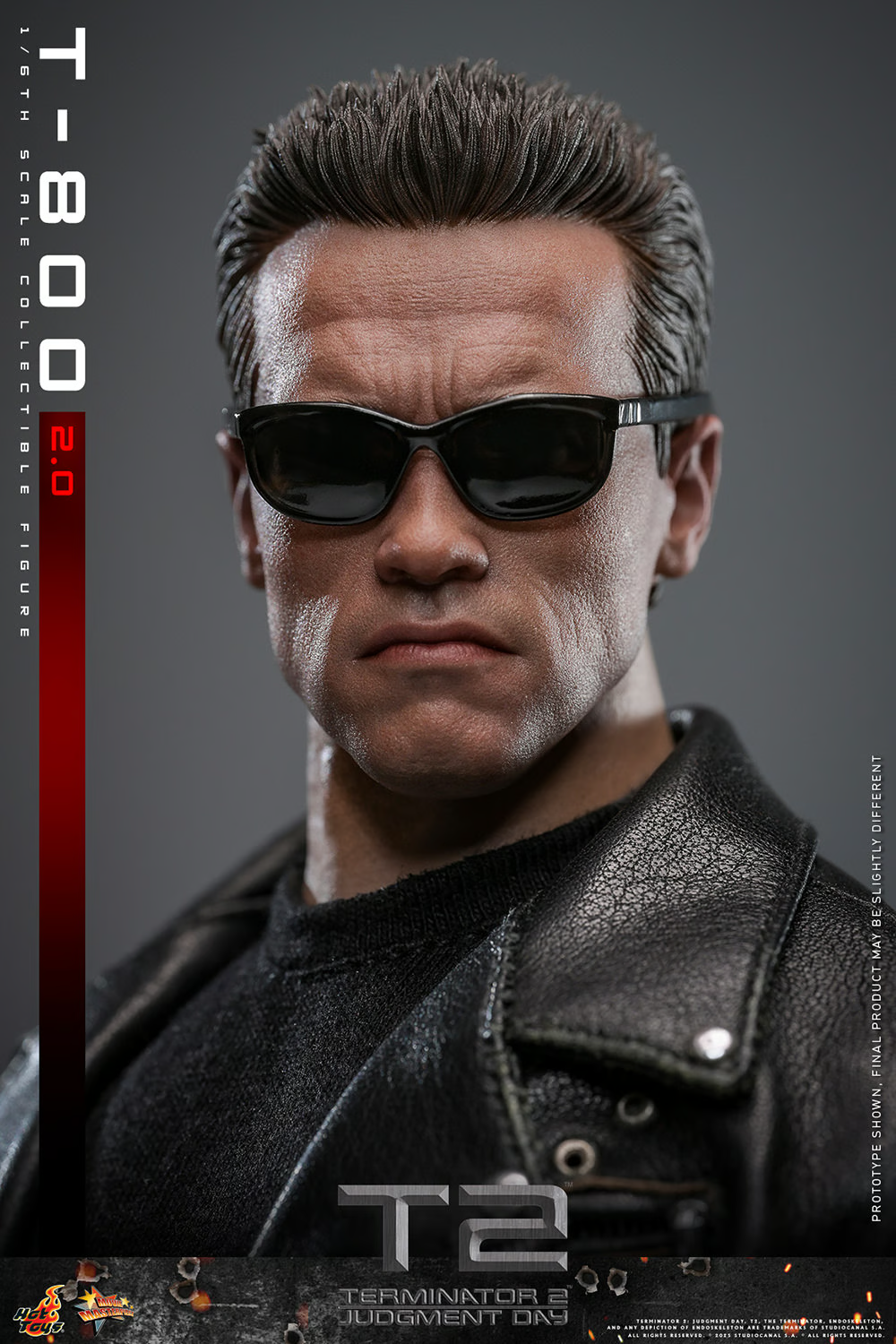 T-800 (2.0) Sixth Scale Figure von Hot Toys