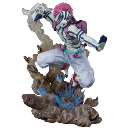 Demon Slayer Kimetsu no Yaiba Akaza Upper Three Figur (rosa) von Bandai Figuarts Zero