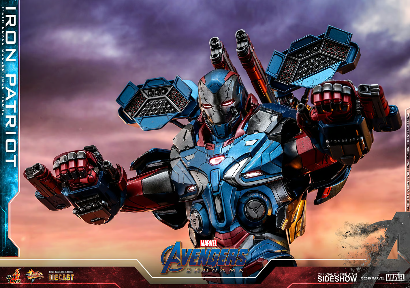 Iron Patriot Sixth Scale Figur von Hot Toys