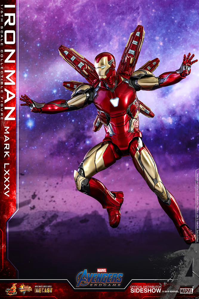 IRON MAN MARK LXXXV Sechster Maßstab Figur von Hot Toys
