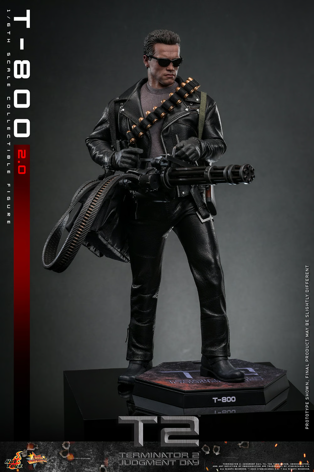 T-800 (2.0) Sixth Scale Figure von Hot Toys
