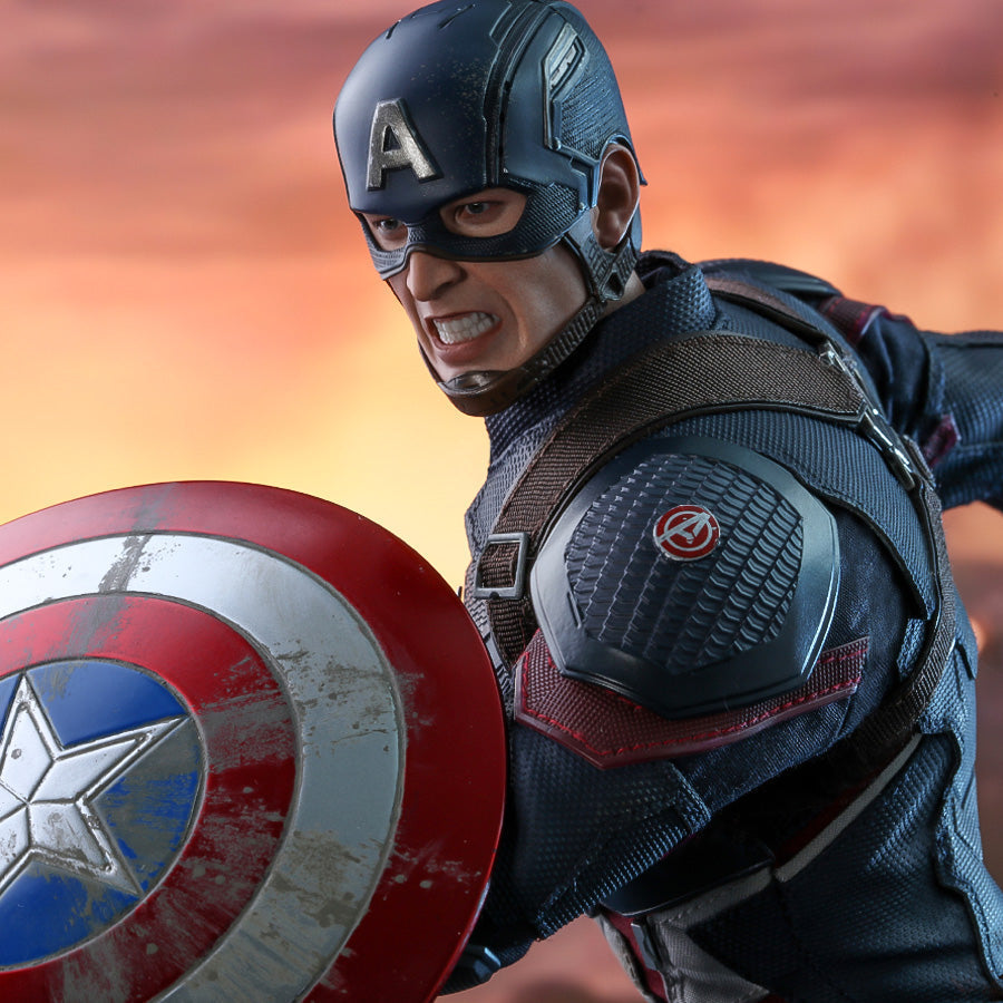 CAPTAIN AMERICA Sechster Maßstab Figur von Hot Toys