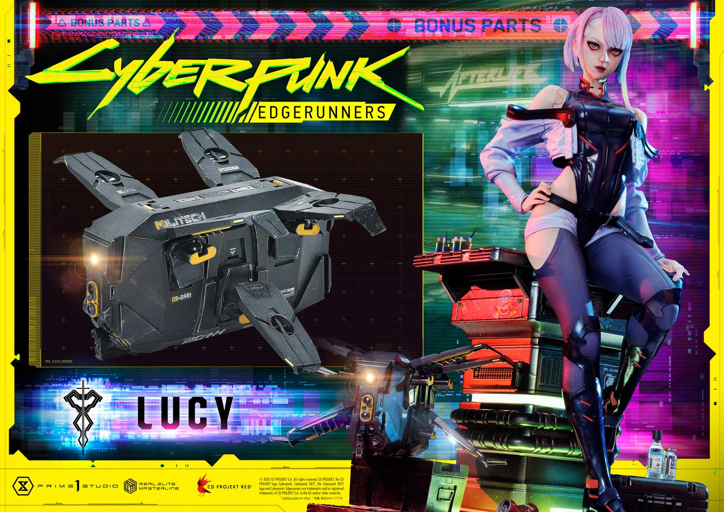 Cyberpunk Edgerunners Lucy DX Bonus Version von Prime 1 Studio