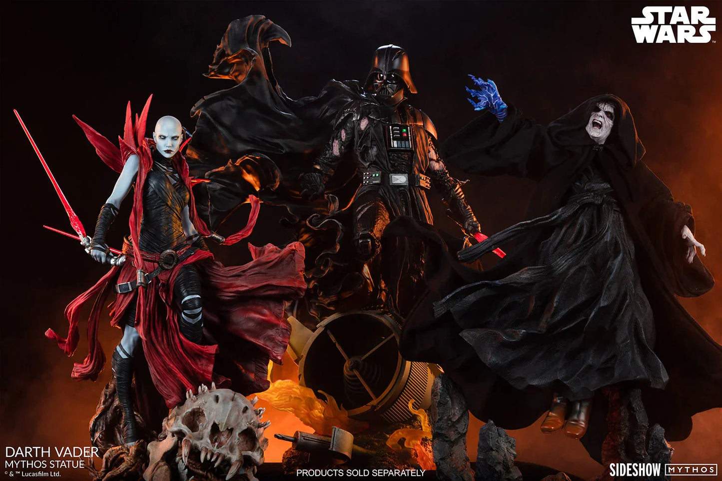 Darth Vader Mythos Statue von Sideshow