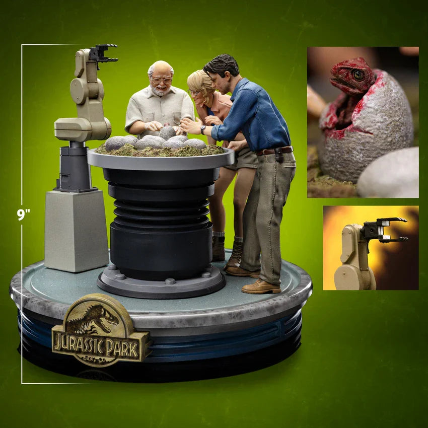 Jurassic Park Dino-Hatching 1/10 Art Scale Limited Edition Statue