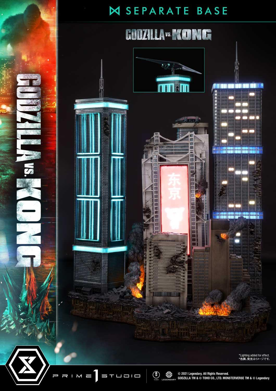 Godzilla vs Kong Finale Schlacht Statue von Prime1 Studio
