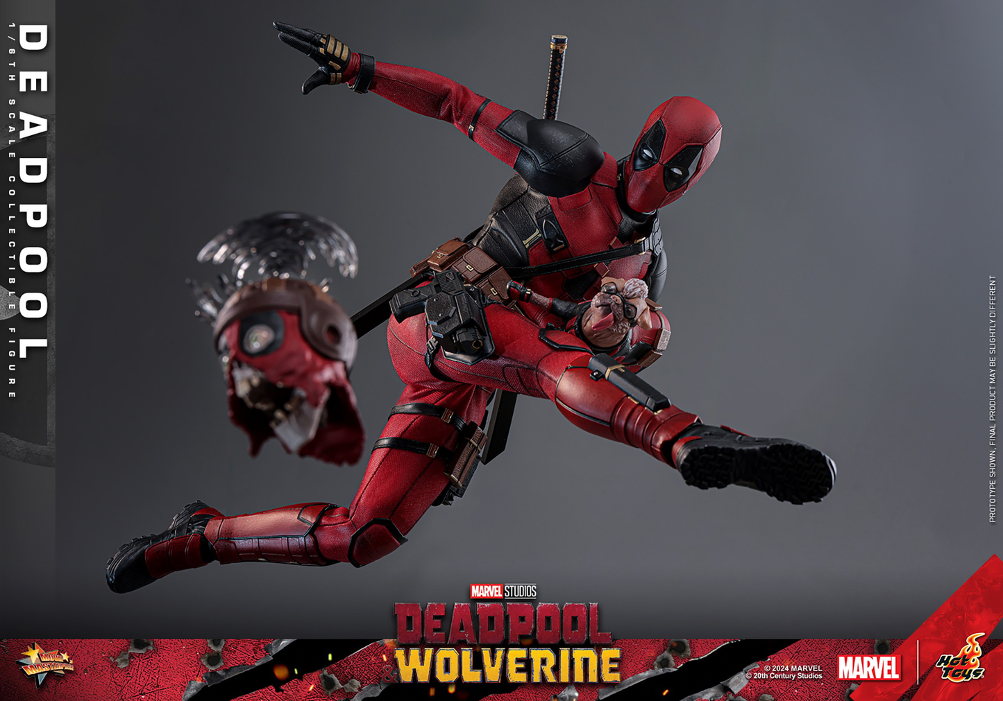 DEADPOOL Sechster Maßstab Figur von Hot Toys