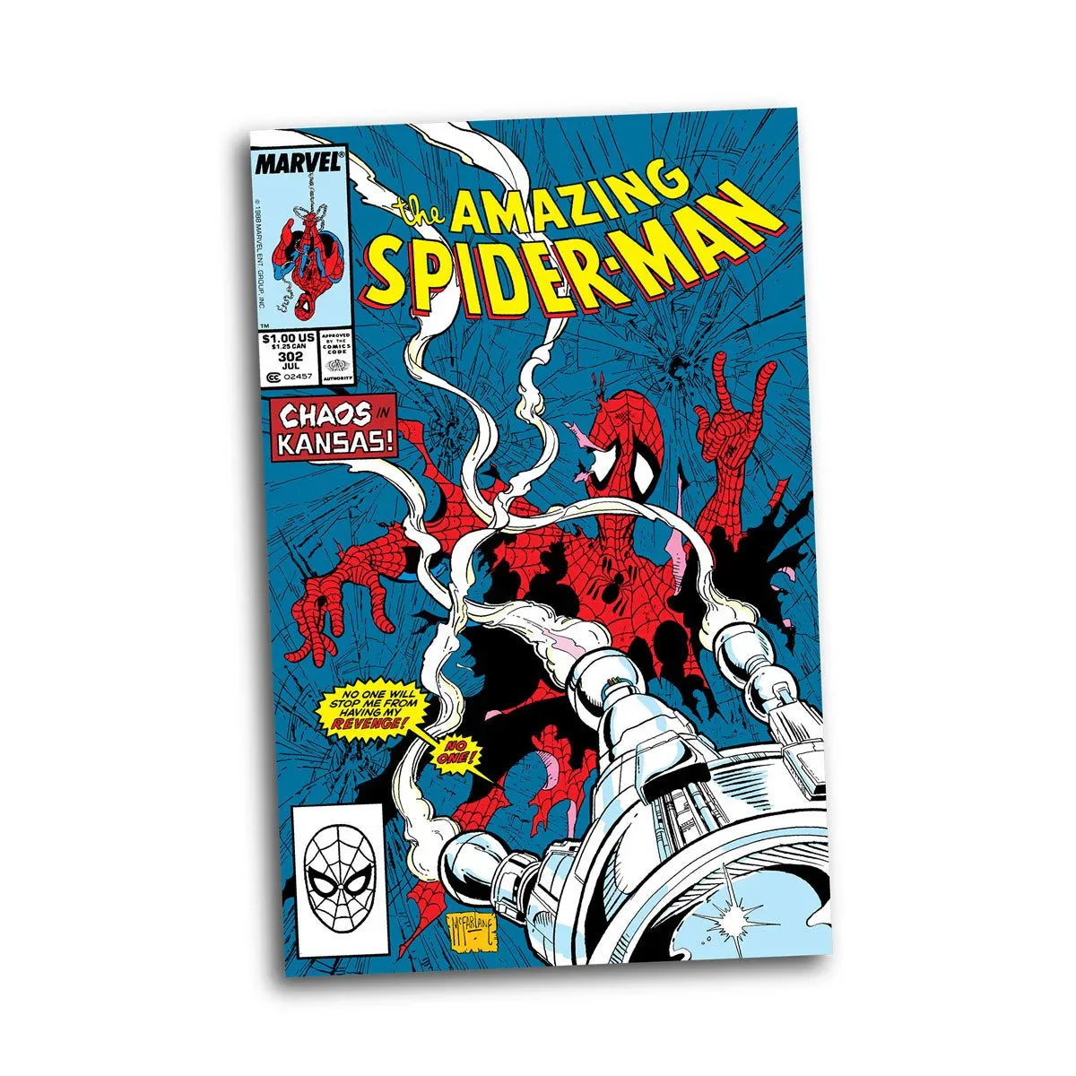Spider-Man Der unglaubliche Spider-Man #301 1:6 Maßstab Posed Figur mit Szene