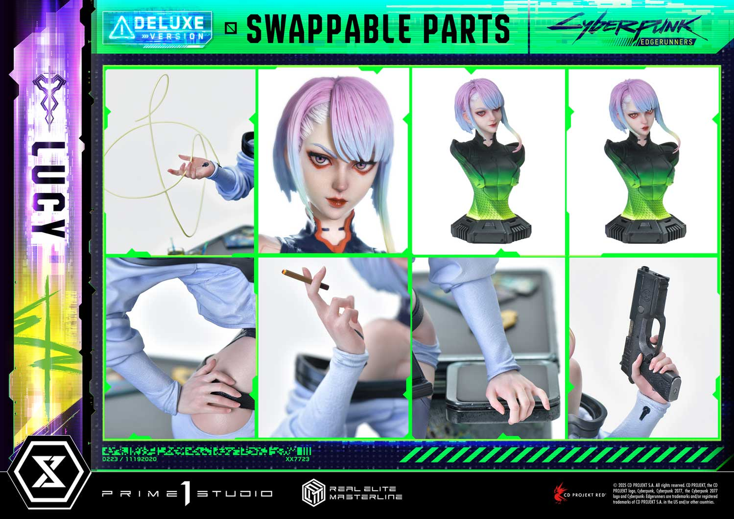 Cyberpunk Edgerunners Lucy DX Bonus Version von Prime 1 Studio