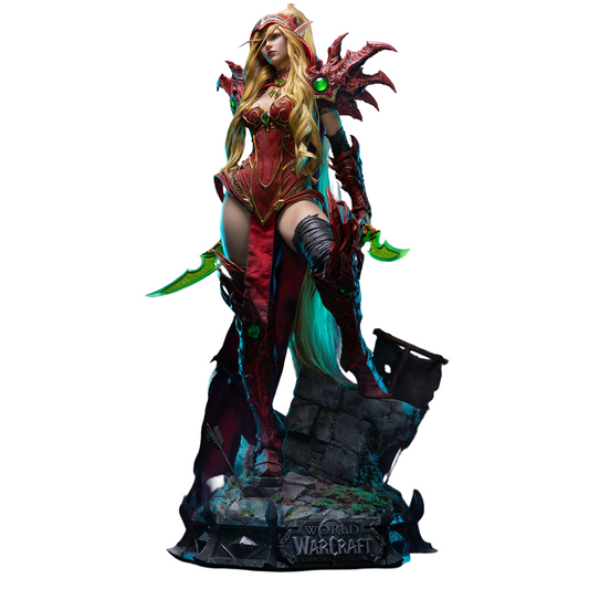 World of Warcraft Valeera Sanguinar Statue von Infinity Studio