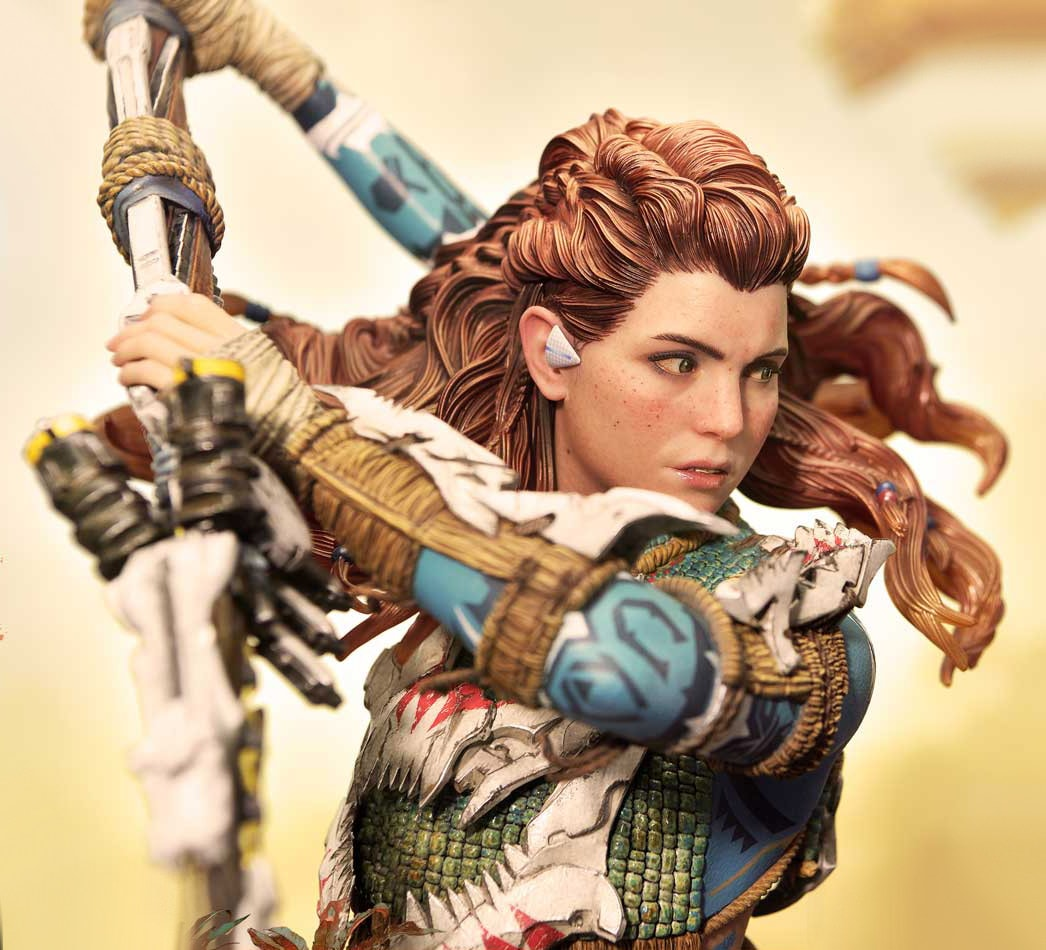 Horizon Zero Dawn Aloy Tenakth Dragoon-Rüstung Bonusversion von Prime 1 Studio