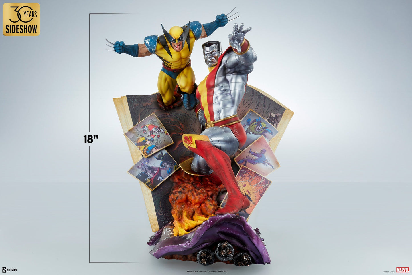 Fastball Special: Colossus und Wolverine Statue von Sideshow Collectibles