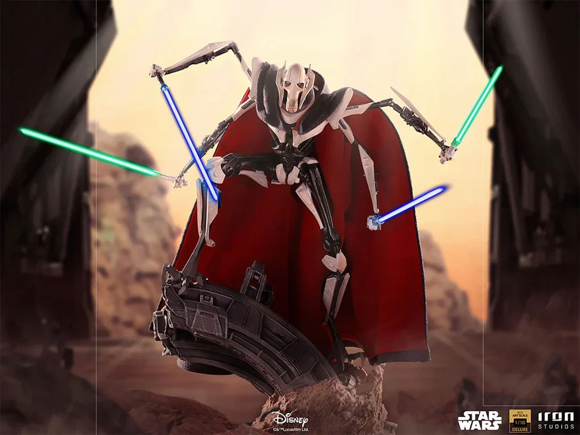 GENERAL GRIEVOUS DELUXE 1:10 Maßstab Statue von Iron Studios