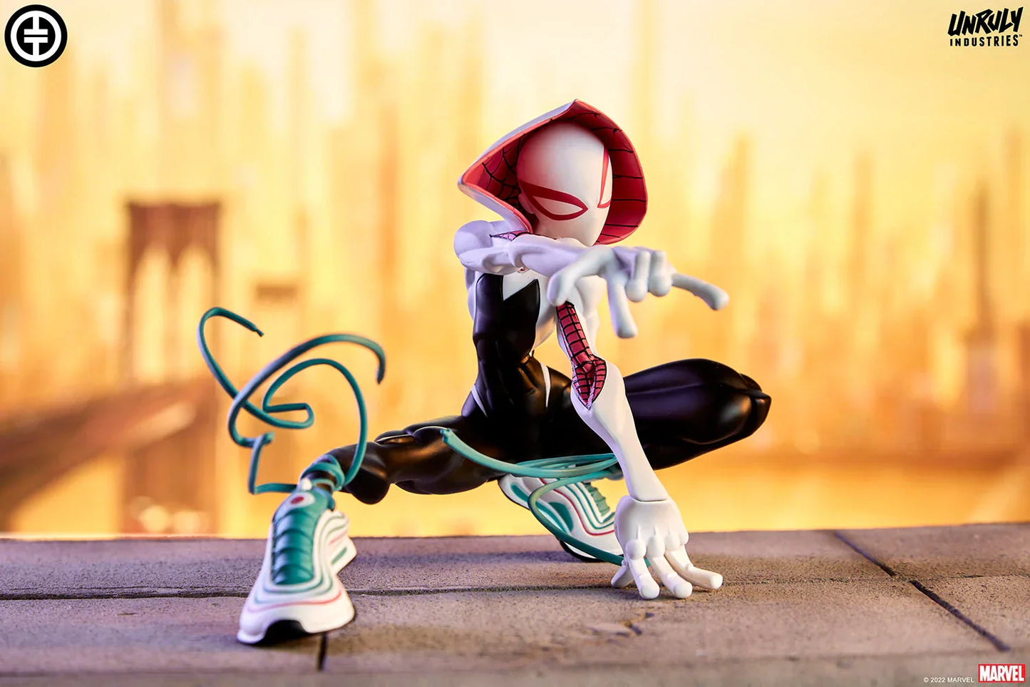 GHOST-SPIDER Designer Sammlerstatue von Unruly Industries