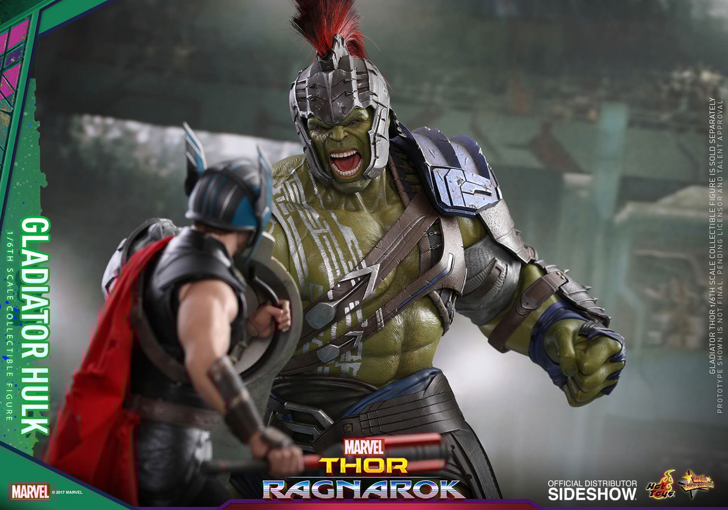 GLADIATOR HULK Sixth Scale Figure von Hot Toys