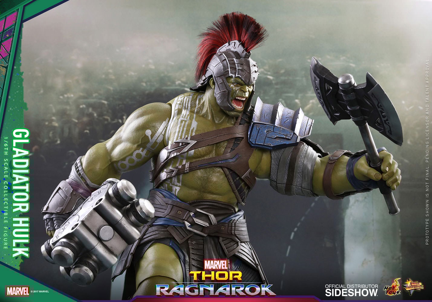 GLADIATOR HULK Sixth Scale Figure von Hot Toys