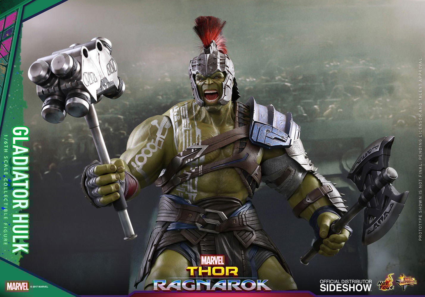 GLADIATOR HULK Sixth Scale Figure von Hot Toys