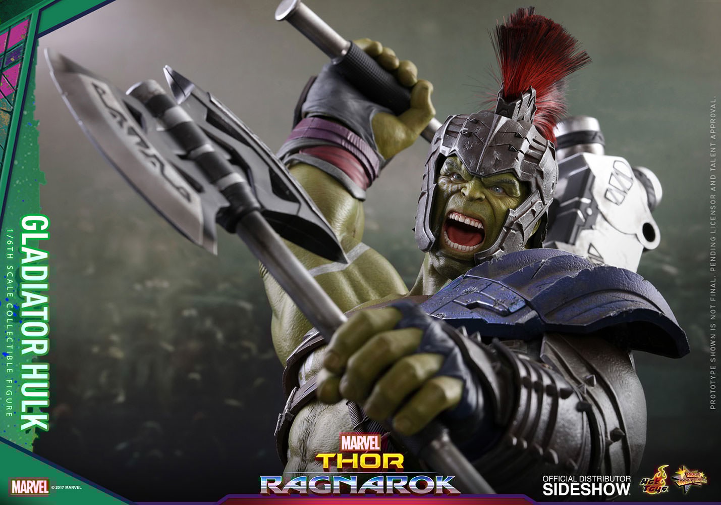 GLADIATOR HULK Sixth Scale Figure von Hot Toys
