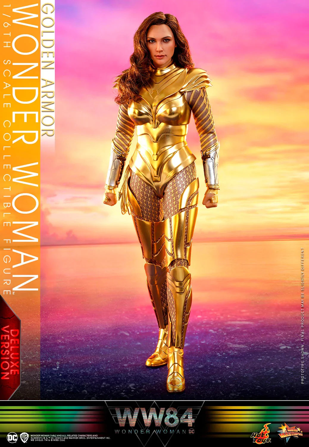 GOLDENE RÜSTUNG WONDER WOMAN (DELUXE) Sechster Maßstab Figur von Hot Toys
