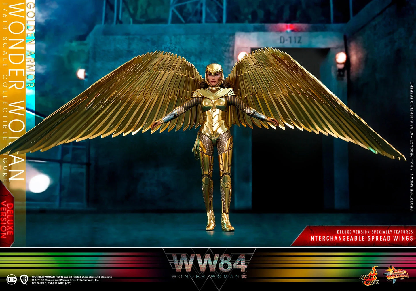GOLDENE RÜSTUNG WONDER WOMAN (DELUXE) Sechster Maßstab Figur von Hot Toys