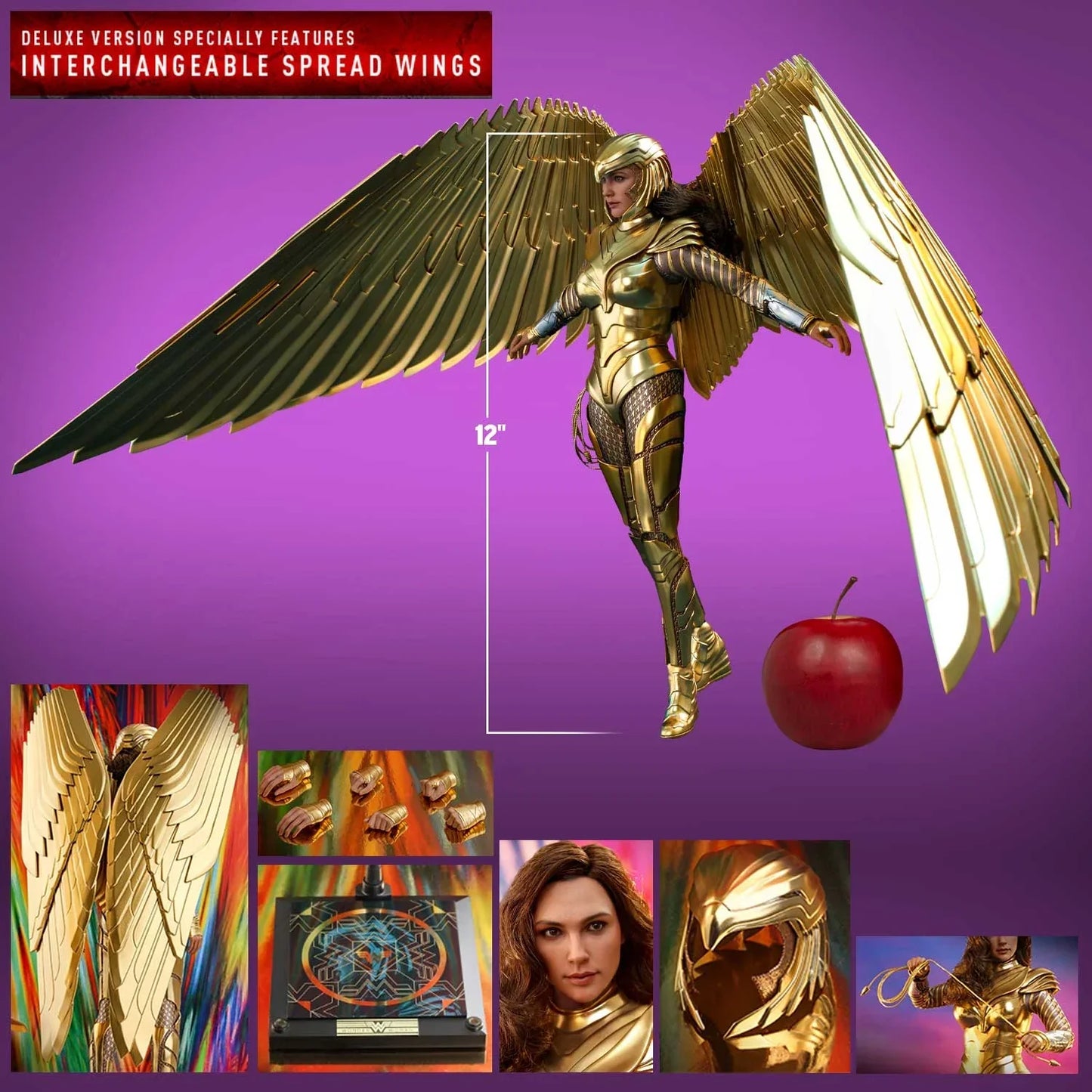 GOLDENE RÜSTUNG WONDER WOMAN (DELUXE) Sechster Maßstab Figur von Hot Toys
