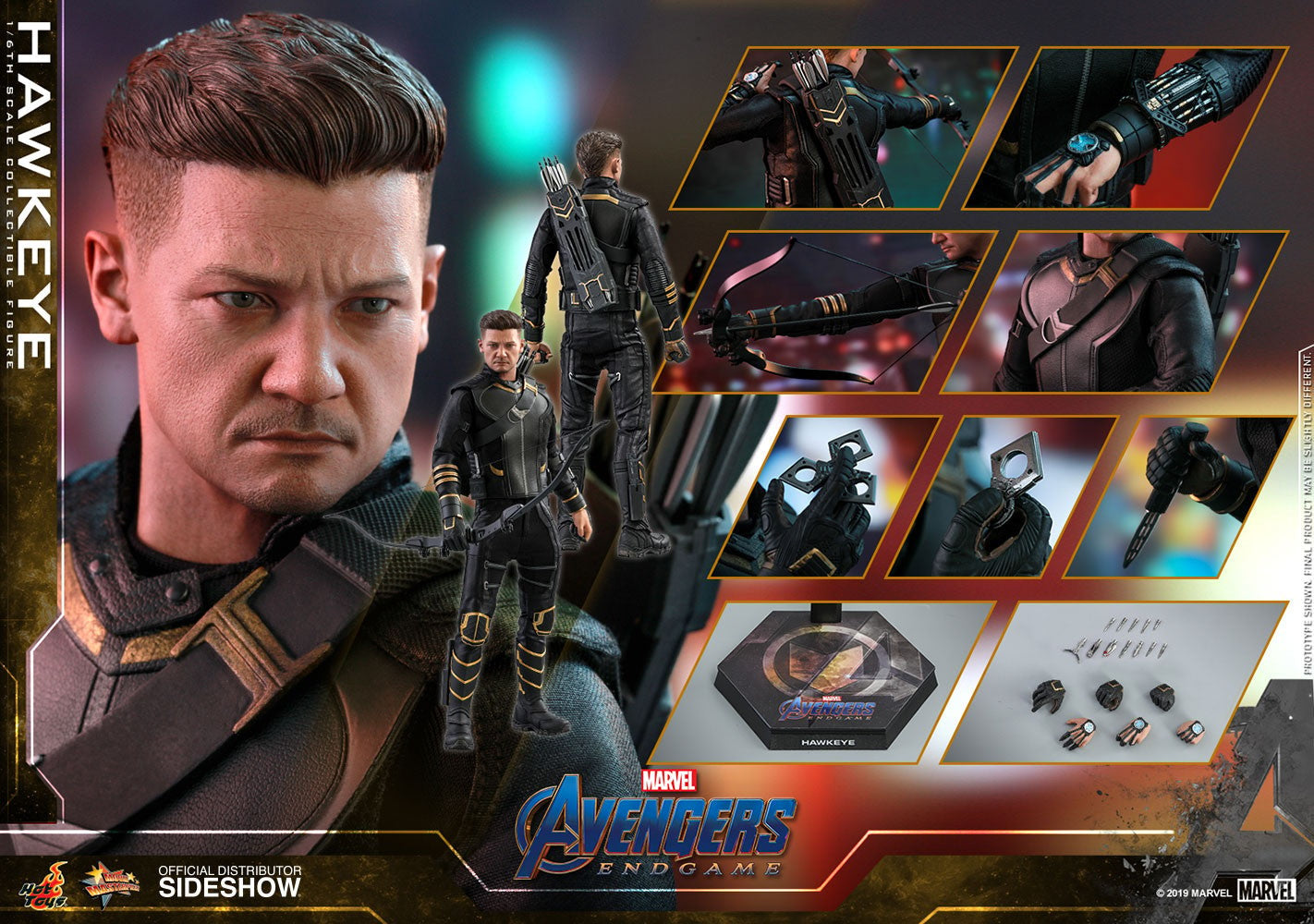Hawkeye (Avengers: Endgame) Sechste Skala Figur von Hot Toys