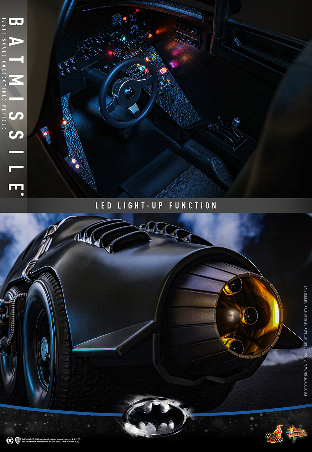 Batman Returns: Batmissile Sixth Scale Figure Zubehör von Hot Toys