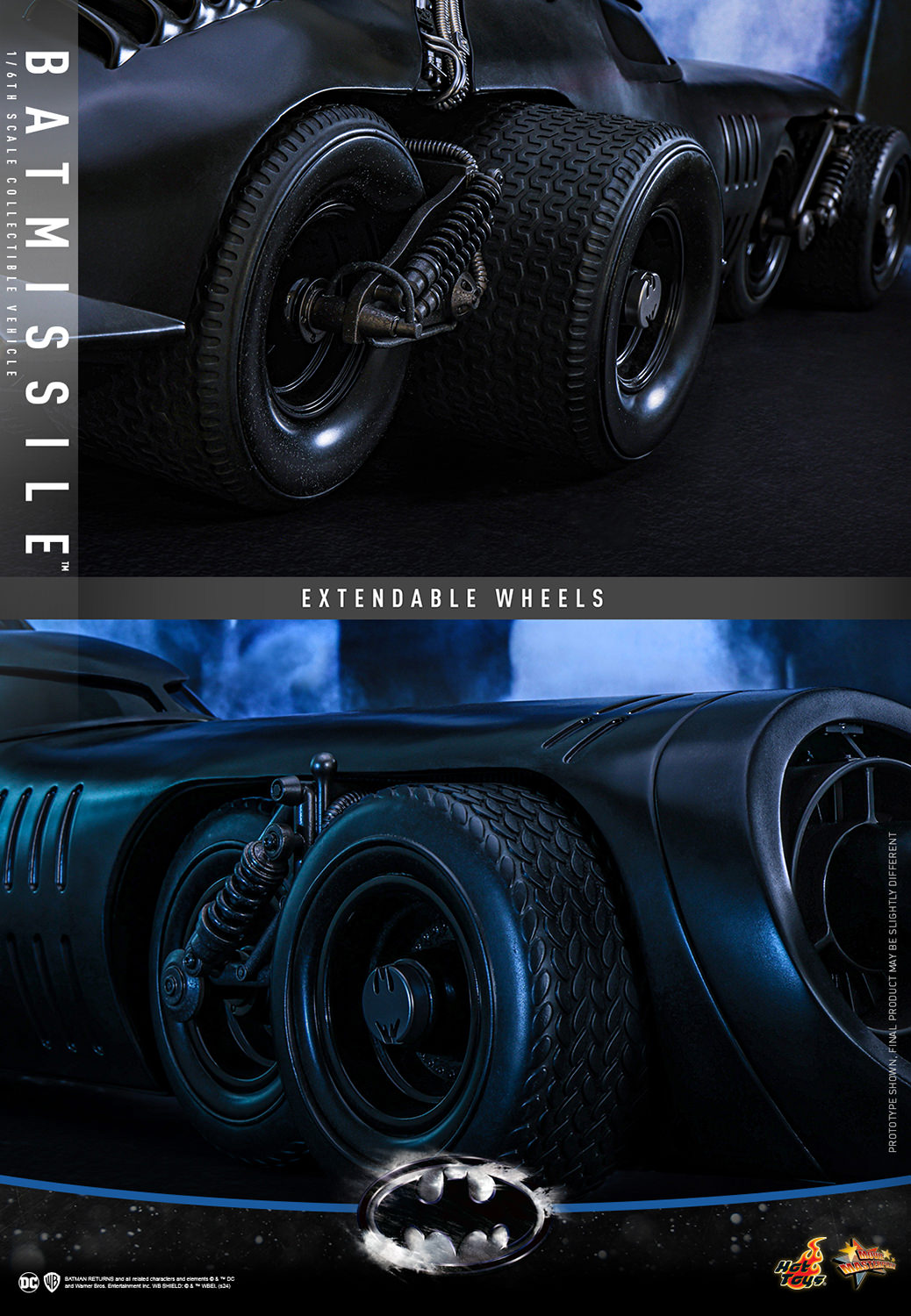 Batman Returns: Batmissile Sixth Scale Figure Zubehör von Hot Toys