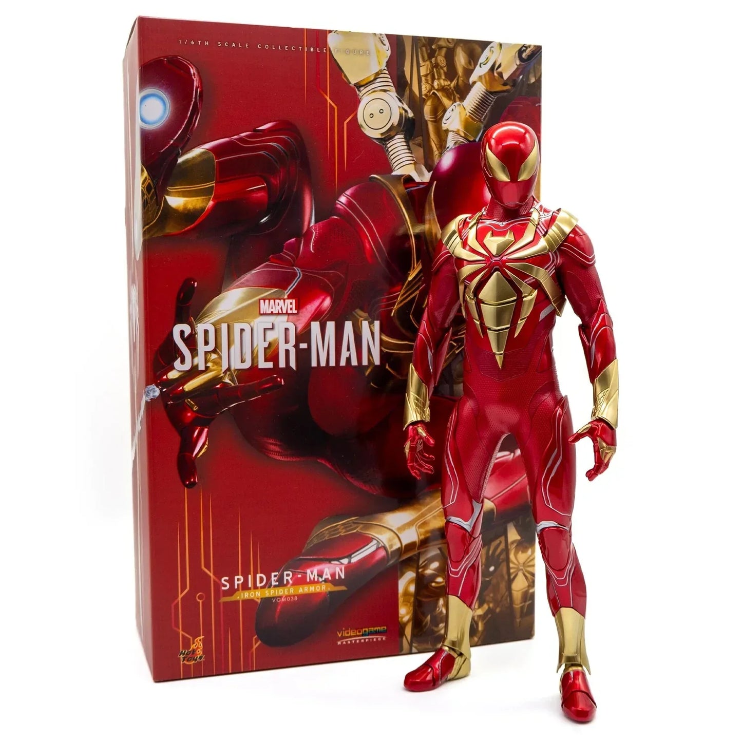 Spider-Man (Iron Spider Rüstung) Sixth Scale Figur von Hot Toys