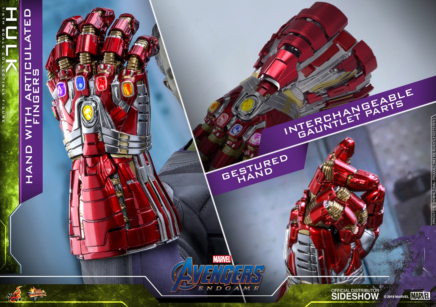 Hulk (Avengers: Endgame) Sechster Maßstab Figur von Hot Toys