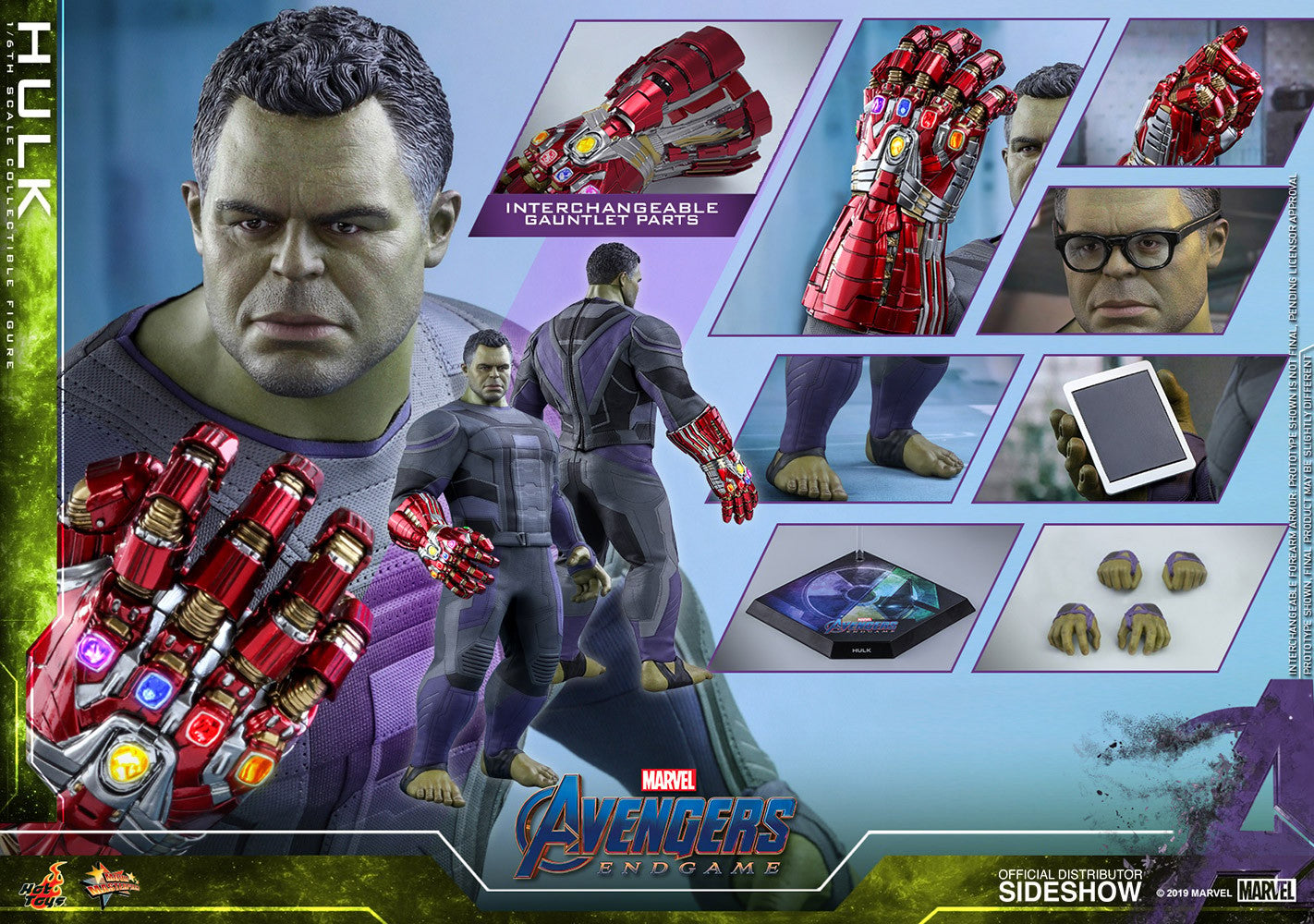 Hulk (Avengers: Endgame) Sechster Maßstab Figur von Hot Toys