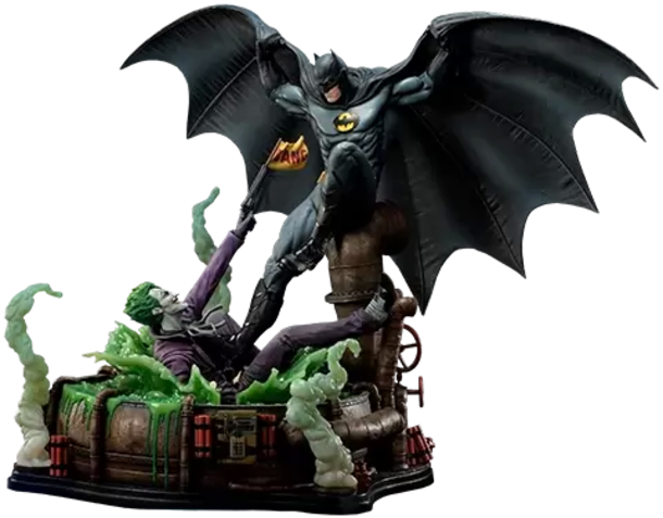 BATMAN GEGEN DEN JOKER (DELUXE VERSION) 1:3 Maßstab Statue von Prime 1 Studio