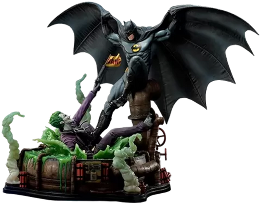 BATMAN GEGEN DEN JOKER (DELUXE VERSION) 1:3 Maßstab Statue von Prime 1 Studio
