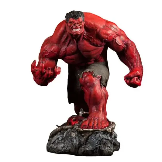 Roter Hulk Premium Format von Sideshow Collectibles