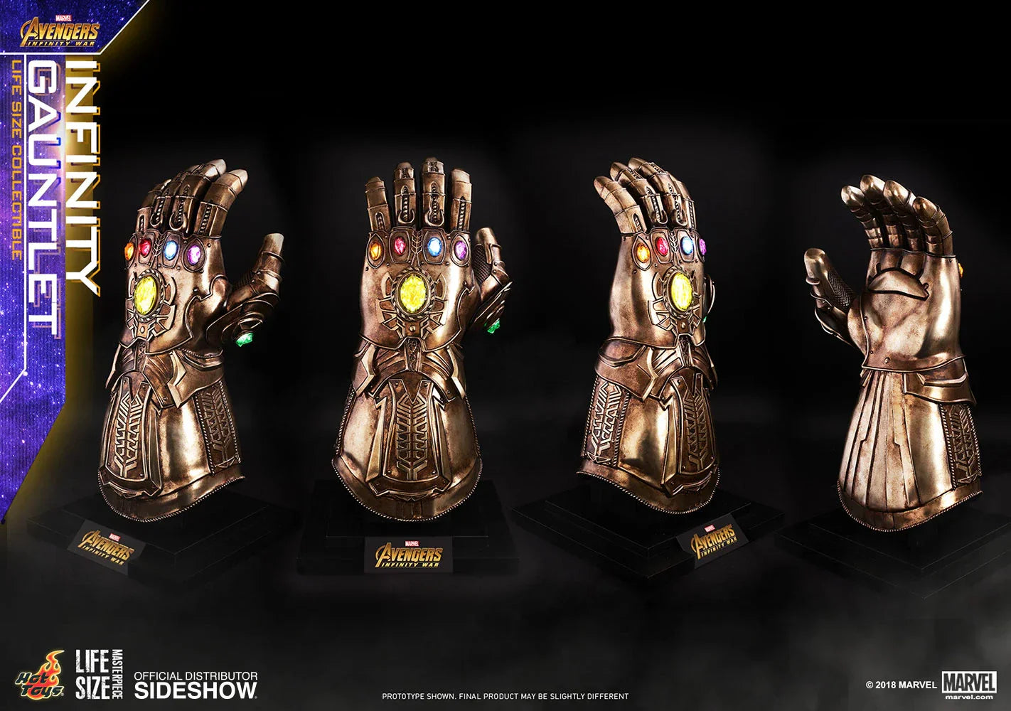 INFINITY GAUNTLET Replik-Prop von Hot Toys