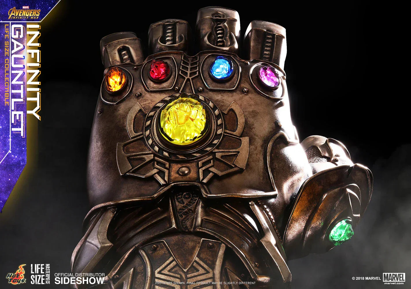INFINITY GAUNTLET Replik-Prop von Hot Toys