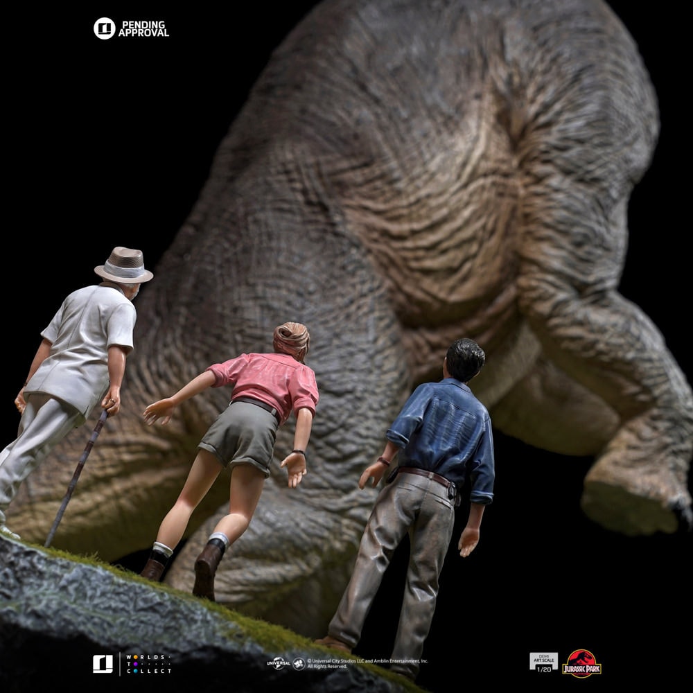 Willkommen im Jurassic Park (Sonderausgabe) Demi Art Scale 1/20 Statue von Iron Studios